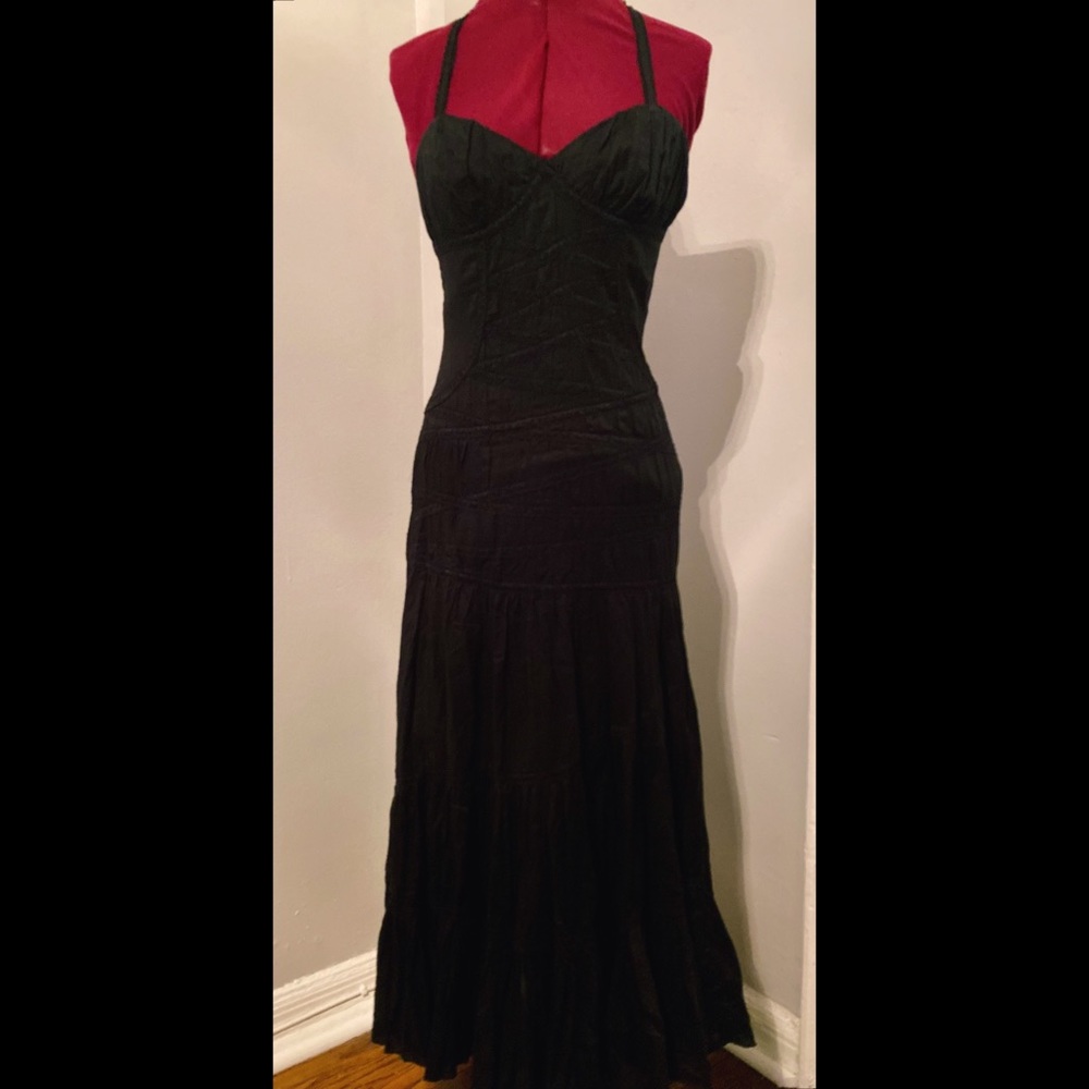 ON HOLD! DO NOT PURCHASE!! Bebe Gothic Renaissance Maxi Dress 🥀